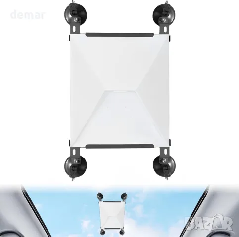 Стойка за люк Starlink Mini с вендуза, Комплект за монтаж на автомобилен прозорец и люк, снимка 1