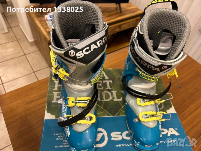 Дамски ски туринг обувки SCARPA GEA 26,5, снимка 2 - Зимни спортове - 52672310