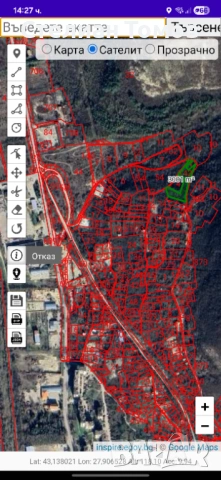 Имот в Провадия с възможност за голямо застрояване, съществуваща малка вилна сграда, снимка 3 - Парцели - 52433528
