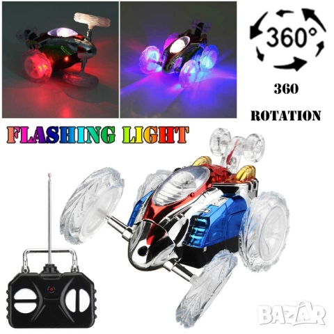 Кола Dasher-Radio-Control, Дистанционно управление, Музикална, 3D Светлини, снимка 7 - Коли, камиони, мотори, писти - 52674412