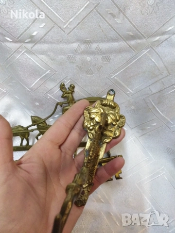 БРОНЗОВИ ЗАКАЧАЛКИ ЛОТ, снимка 5 - Антикварни и старинни предмети - 53122172