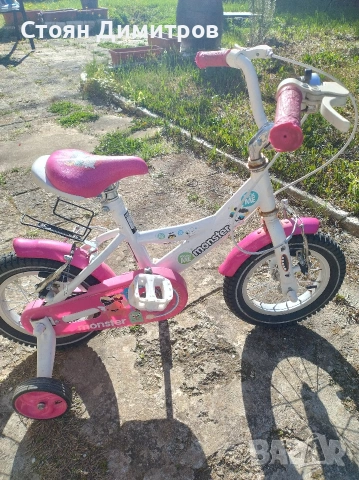 Детски велосипед марка Аpolo Monster размер12инча за деца 3 -6 год.стоманена рамка , снимка 11 - Велосипеди - 54245333