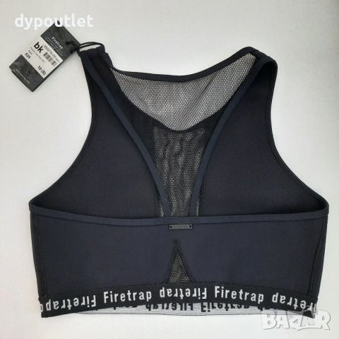Firetrap - Дамско спортно неопреново бюстие Luxe Crip, Черен, размер S .                     , снимка 2 - Корсети, бюстиета, топове - 39626062