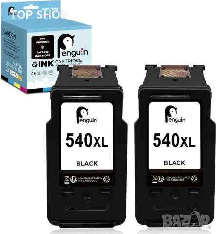 Penguin PG-540XL 2 черни касети с мастило за Canon 540 XL