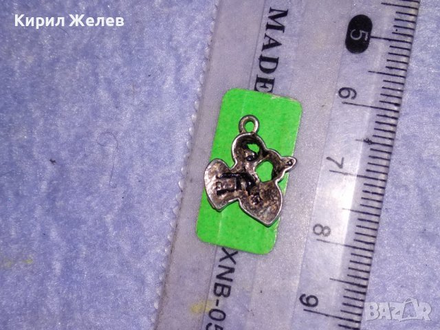 НЕЖНО ФЛОРАЛНО СРЕБЪРНО МЕДАЛЬОНЧЕ СРЕБРО 925 с МИНИАТЮРНИ ФАСЕТИРАНИ ЦИРКОНИ 35450, снимка 8 - Колиета, медальони, синджири - 39367848