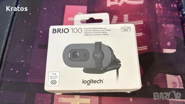 Logitech Brio 100 Уеб Камера за Стрийм