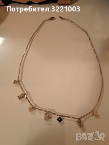 Дамско колие неръждаема стомана, снимка 3 - Колиета, медальони, синджири - 54239901