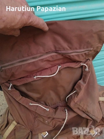 стара туристическа раница, снимка 6 - Раници - 53846567