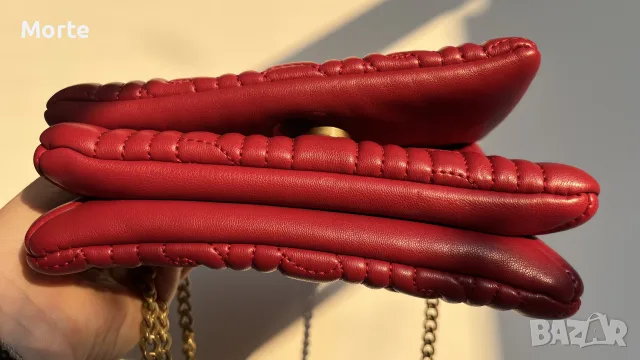чанта ZARA малка червена , снимка 3 - Чанти - 55837612