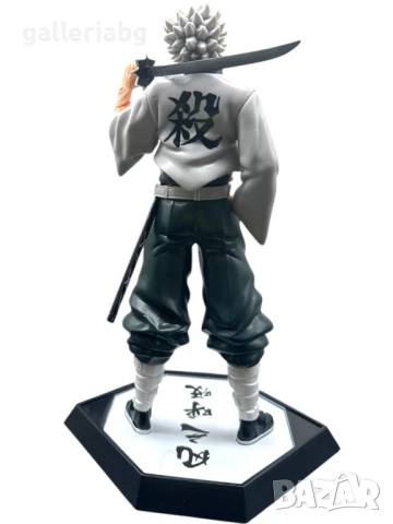 Аниме фигурка на Sanemi Shinazugawa от Demon Slayer - Манга, снимка 2 - Колекции - 50464527