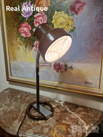 Уникална рядка антикварна шведска настолна лампа , снимка 11 - Настолни лампи - 53932457