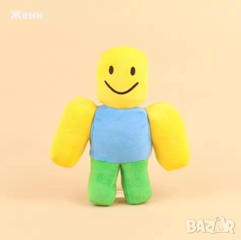 Човече, скин от Роблокс / Noob, Rolox, 25см