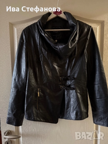 Ново дамско кожено  яке 100 % естествена кожа , снимка 7 - Якета - 48933413