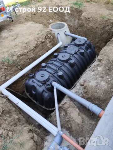 Трикамерни Еко Септични Ями М СТРОЙ 92 ДОСТАВКИ Септична яма, снимка 13 - ВиК услуги - 47425682