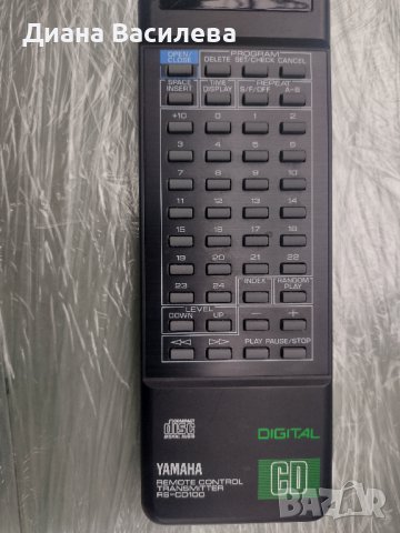 Yamaha RS-CD100 дистанционно, снимка 3 - Дистанционни - 39721832