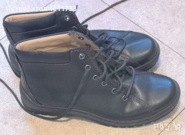 дамски кожени ботуши CLARCKS 36 НОВО