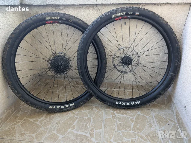 Комплект МТБ гуми Maxxis Ardent 27.5" x 2.40 EXO (+ вътрешни гуми и бандажни ленти) 