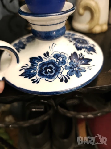 Delft порцеланов свещник , снимка 6 - Декорация за дома - 51183972