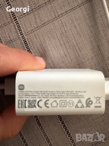 Зарядно XIAOMI-Samsung 33w с кабел type C, снимка 2 - Резервни части за телефони - 54086148