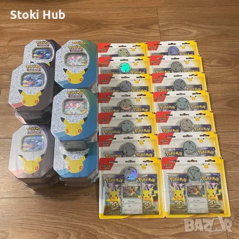 Pokémon TCG - 30th Celebration Blisters & ex Tins