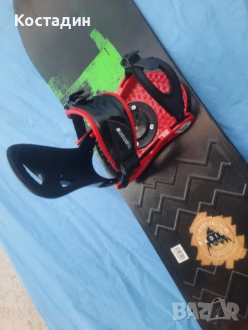 Сноуборд BURTON RADIUS WIDE 150см.W с автомати, снимка 6 - Зимни спортове - 53027844