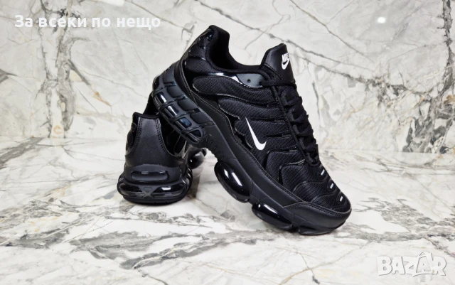 Nike Мъжки Черни Маратонки👟Мъжки Спортни Обувки В Черен Цвят Найк Код P645, снимка 2 - Маратонки - 50577123