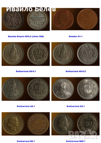 139 чуждестранни монети 1839-2022 от 29 държави, снимка 12 - Нумизматика и бонистика - 52588532