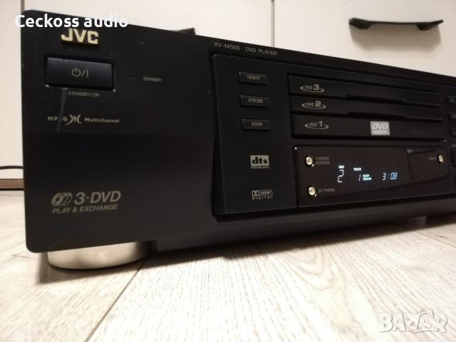JVC XV-M555 3 диска DVD / VIDEO CD / CD плейър , снимка 2 - Ресийвъри, усилватели, смесителни пултове - 37814909