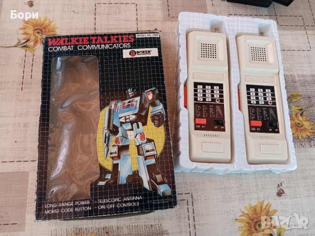 Уоки токи 1980г WALKIE TALKIES COMBAT COMMUNICATORS , снимка 1 - Електрически играчки - 42244336