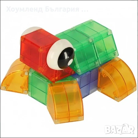 Магнитен LED Конструктор 32 елемента, снимка 3 - Конструктори - 54332064
