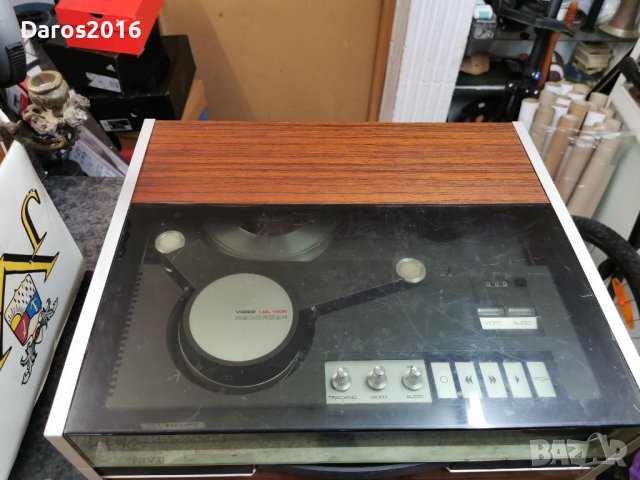 Видео, аудио рекордер Philips LDO 1002 1969-1971 , снимка 15 - Антикварни и старинни предмети - 38452116