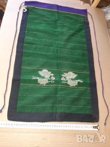 Автентична вълнена престилка с много сърма , носия, снимка 2 - Антикварни и старинни предмети - 53887641