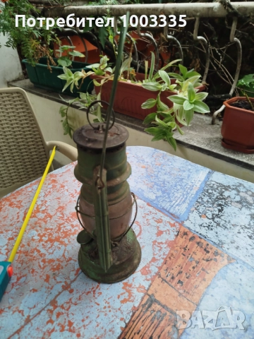 Стар газен фенер , снимка 4 - Антикварни и старинни предмети - 51718338
