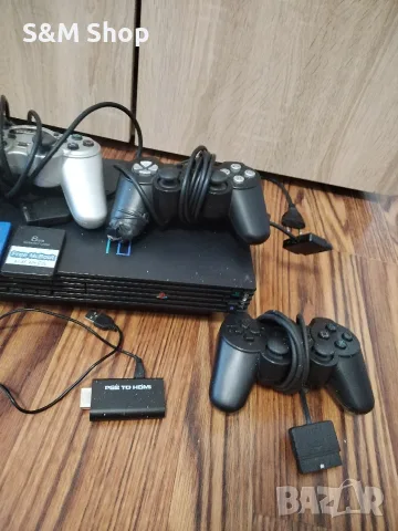 Хакнато Playstation2/Плейстейшън 2 с две карти, снимка 2 - PlayStation конзоли - 55788570