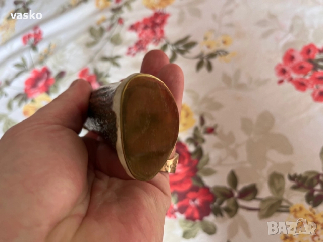 Нож 30см,нов,рог,бългрски, снимка 5 - Ножове - 52392418