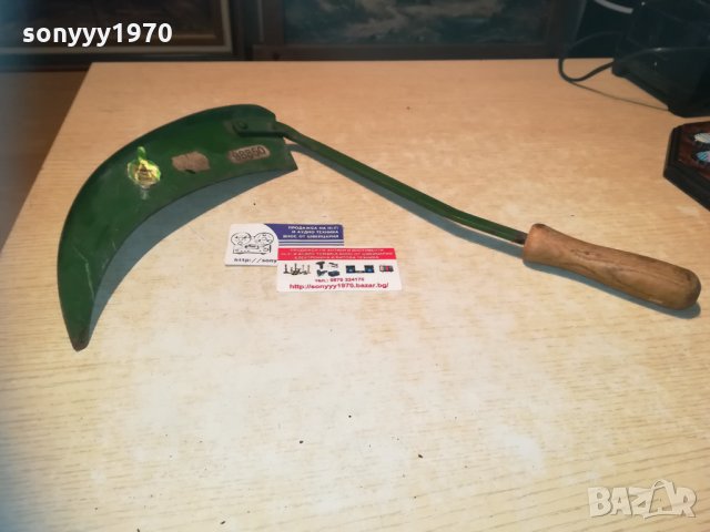 коса-метална made in ddr-внос germany 0211201048, снимка 9 - Антикварни и старинни предмети - 30638857