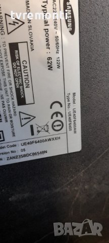 лед диоди от дисплей CY-HF400CSLV3H от телевизор SAMSUNG модел UE40F6400, снимка 3 - Части и Платки - 36730623