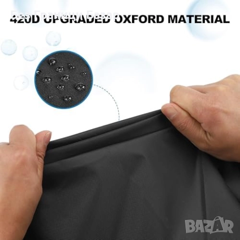 Ново Покривало Калъф за висящ градински стол яйце, ветроустойчив и UV защита, снимка 2 - Градински мебели, декорация  - 52582033