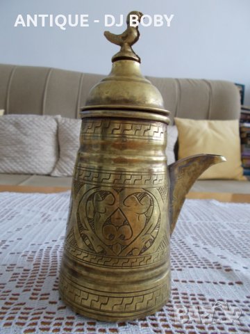 Старо Арабско-Турско медно джезве 