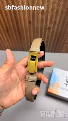 YSL колан естествена кожа, снимка 4 - Колани - 55771693