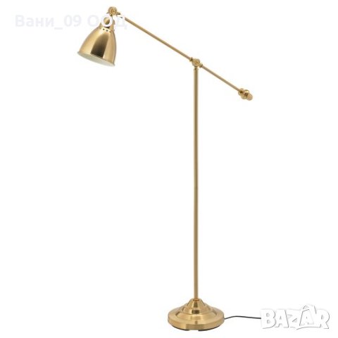 Висок златист лампион във винтидж стил