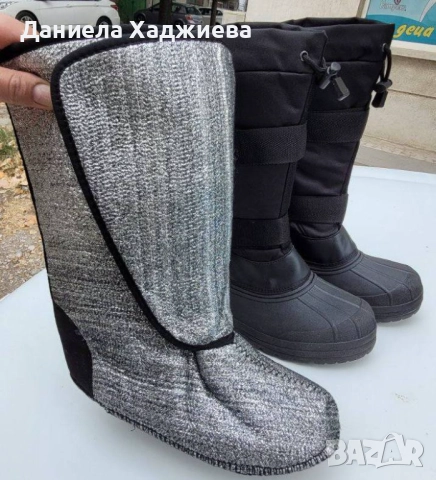 Високи ботуши с изолационна ватенка 45 номер, снимка 4 - Мъжки ботуши - 51888758