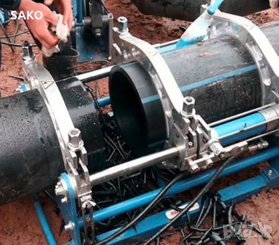 електрофузионни заварки на газопровод и водопровод