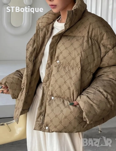 💎 Дамско зимно късо яке – дебело, топло и елегантно! 💎, снимка 4 - Якета - 52061429