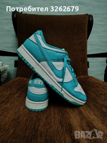 Nike dunk Low оригинални размер 44.5 , снимка 5 - Маратонки - 53900973