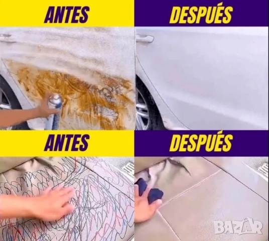 Универсална пяна за почистване на Автомобил, Дома и други 650ml, снимка 6 - Други стоки за дома - 52575296