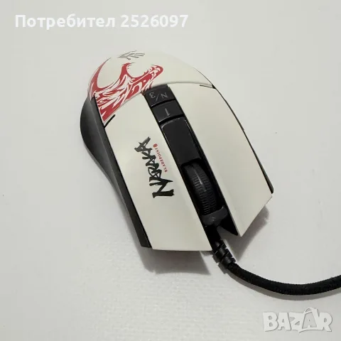 Мишка A4 BLOODY L65 MAX Naraka RGB, снимка 4 - Клавиатури и мишки - 56019086