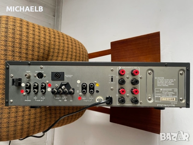 Продавам стерео ресийвър KENWOOD KR-710, снимка 3 - Ресийвъри, усилватели, смесителни пултове - 53143320