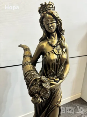 Статуетка Фортуна - Богинята на изобилието , снимка 4 - Статуетки - 34646128
