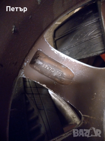 Продавам джанти от Honda 5x114.3x17, снимка 2 - Гуми и джанти - 52702170